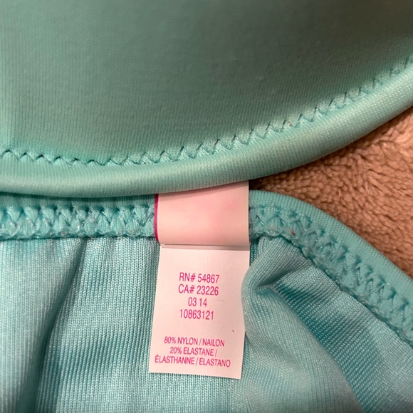 Victoria's Secret Knockout Ruched Bikini Bottoms in Seafoam Glow. Women’s Large - Picture 6 of 6